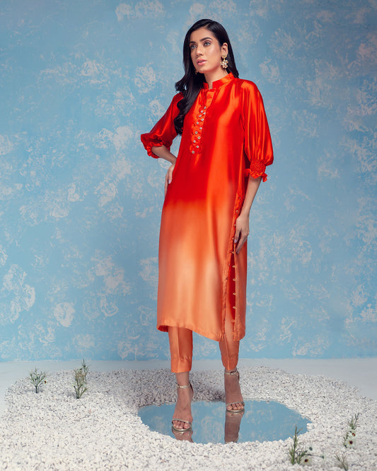 Orange Ombre - 2pc