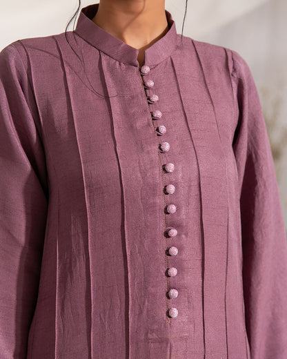 Purple kurta - 1pc